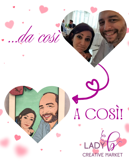 come la foto si trasforma in quadro